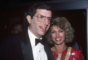 Marvin Hamlisch and Cindy Garvey in 1984 in New York City.  Photo