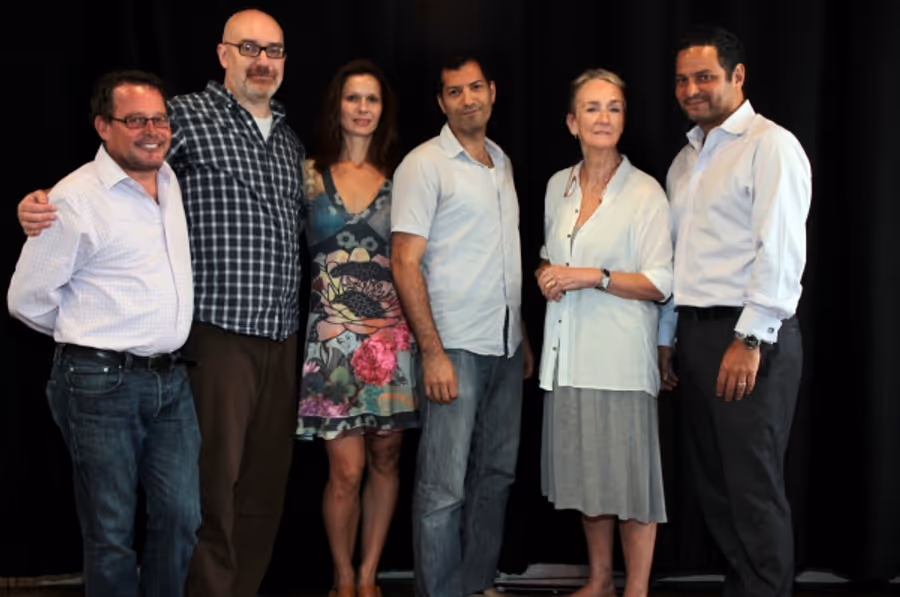 Photo Coverage: Meet the Cast of a NYTW's RED DOG HOWLS Image
