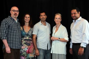 Ken Rus Schmoll, Florencia Lozano, Alfredo Narciso, Kathleen Chalfant, Alexander Dinelaris @ BroadwayWorld Ken Rus Schmoll, Florencia Lozano, Alfredo Narciso, Kathleen Chalfant, Alexander Dine Photo
