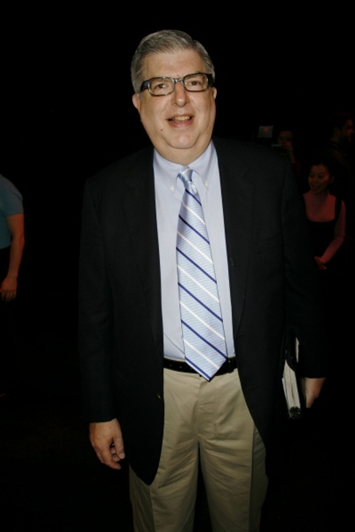 Marvin Hamlisch ( Composer ) Attending the Meet and Greet / Introduction with the 2006 Cast of A CHORUS LINE at the Hudson Theatre in New York City. April 26 at 