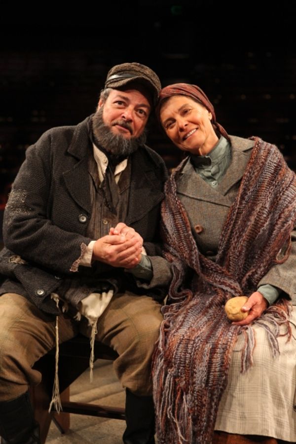 Bob Amaral and Adrienne Barbeau as Tevye and Golde  Photo