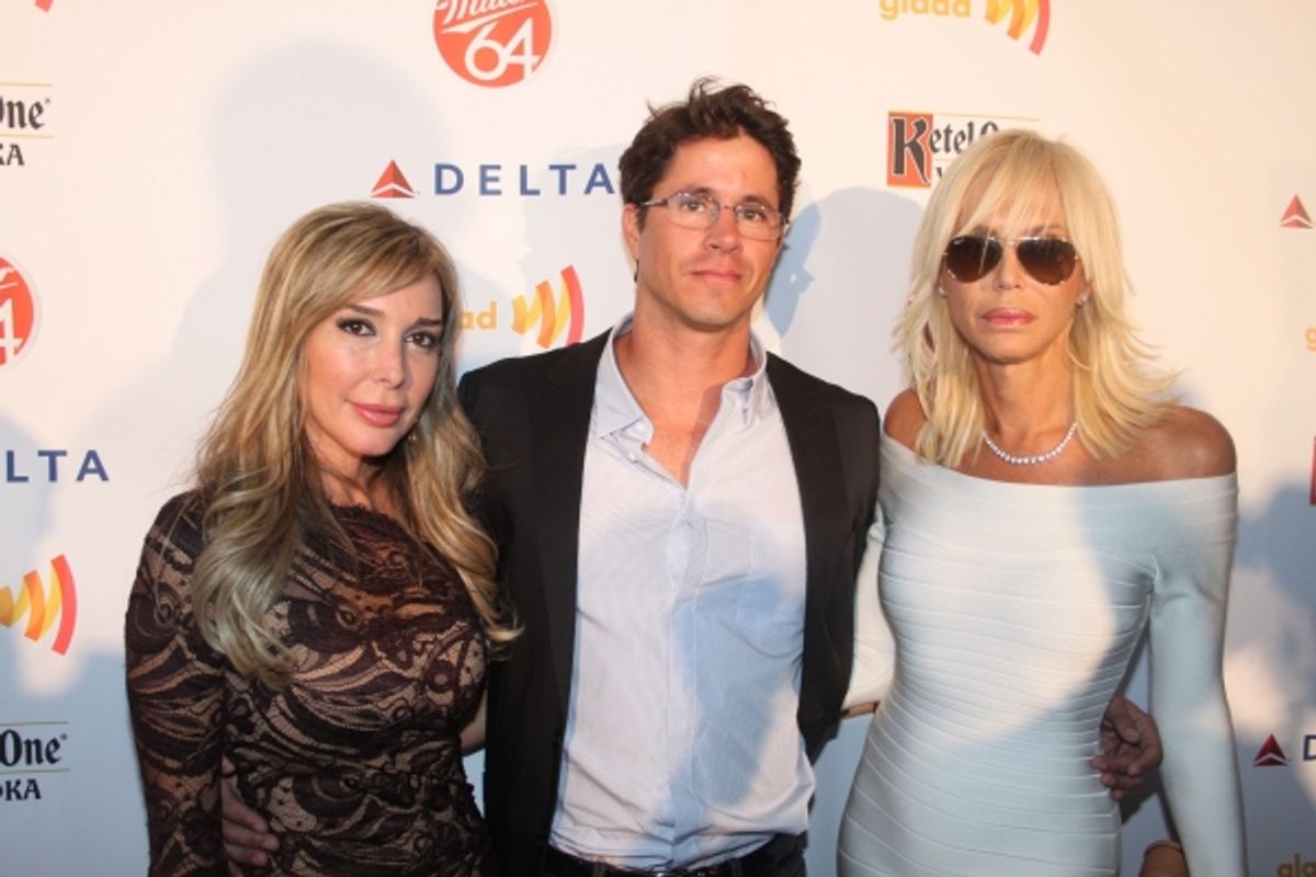 Marysol Patton, GLAAD President Herndon Graddick  at 