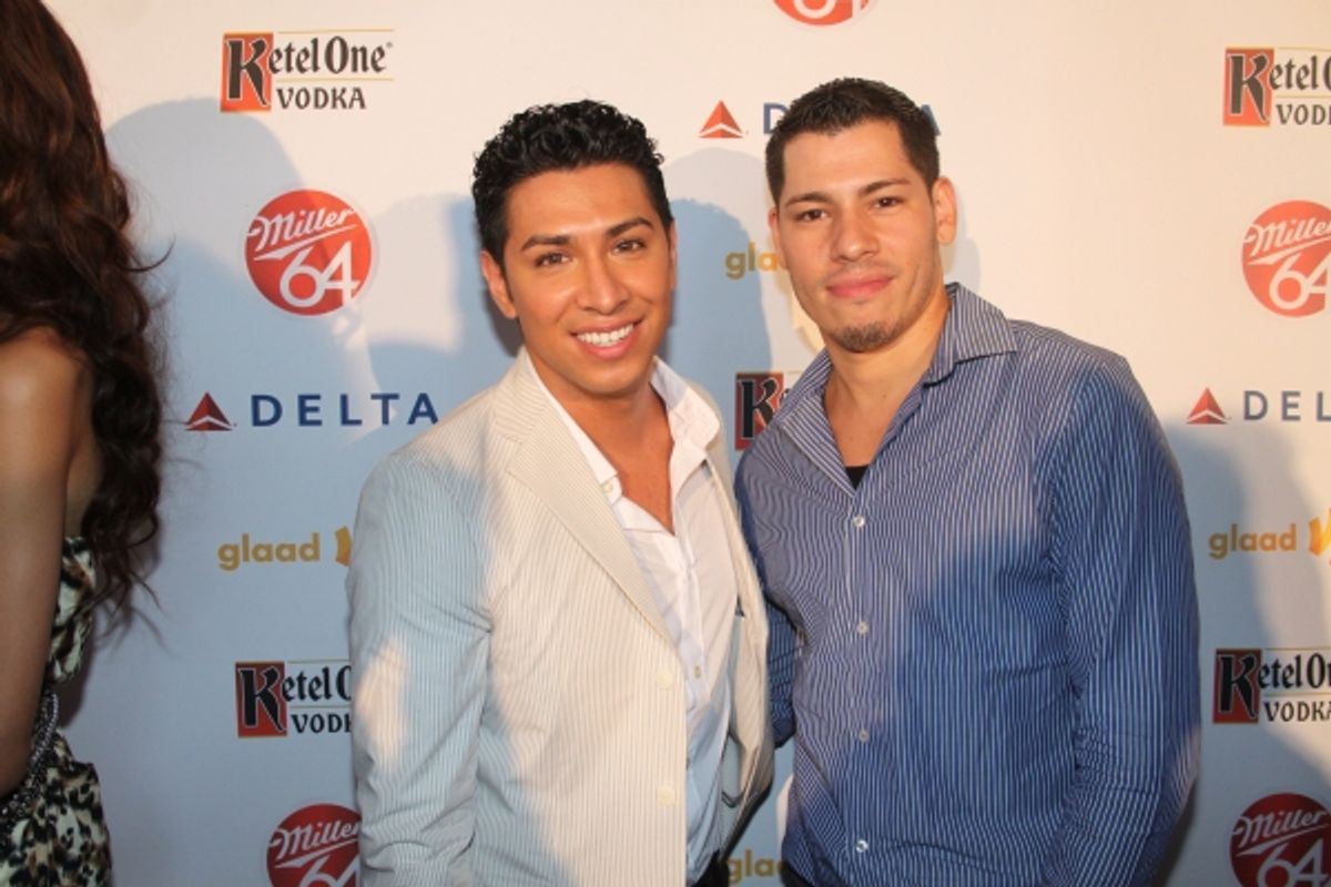 Michael Ortega and Adrian Torres  at 