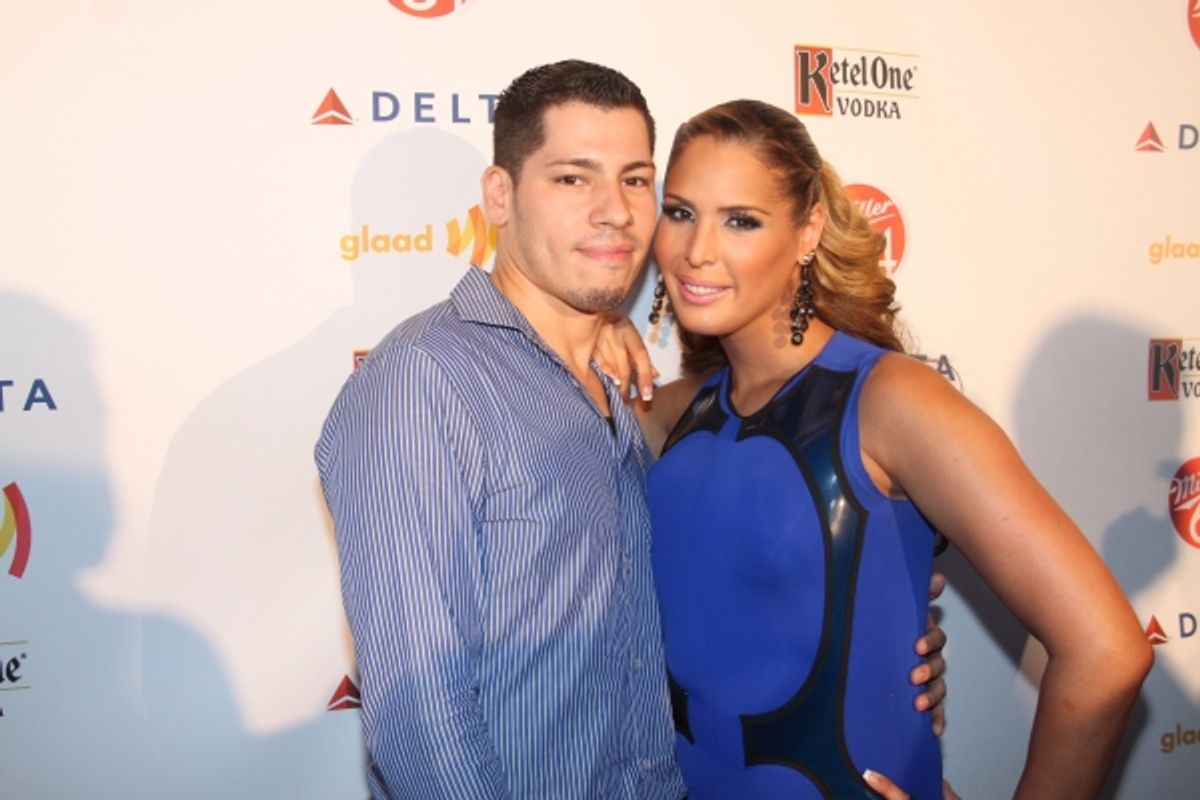 Adrian Torres and Carmen Carrera  at 
