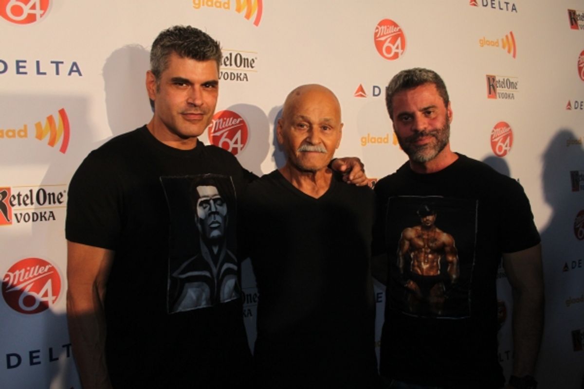 Mike Ruiz, Mike Ruiz' Dad and Martin Berusch  at 