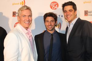 Sam Champion, Nick Adams and Josh Elliot @ BroadwayWorld Sam Champion, Nick Adams and Josh Elliot Photo