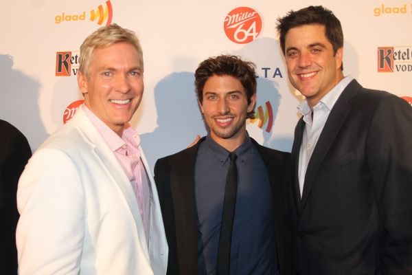 Sam Champion, Nick Adams and Josh Elliot   Photo
