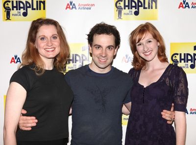 Christiane Noll, Rob McClure and Erin Mackey Photo