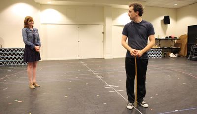 Rob McClure and Erin Mackey Photo