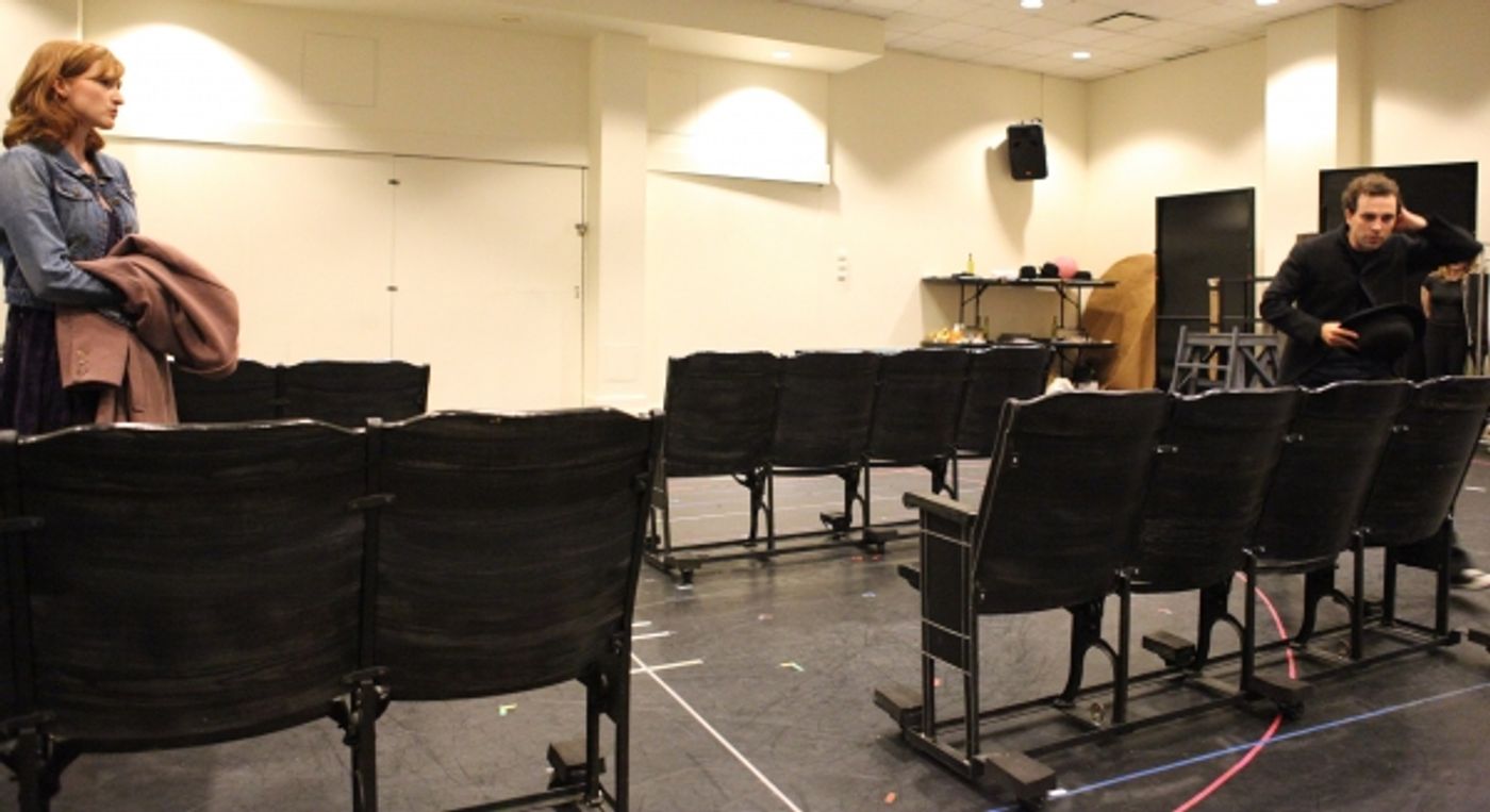 Photo Coverage: In Rehearsal with the Cast of CHAPLIN!  Image