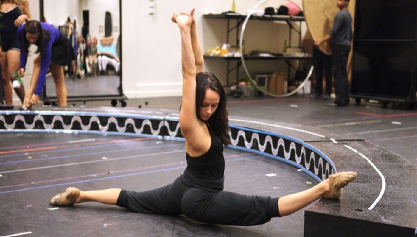 Photo Coverage: In Rehearsal with the Cast of CHAPLIN!  Image