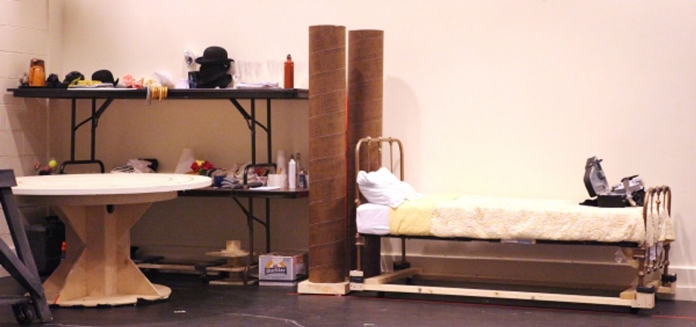 Photo Coverage: In Rehearsal with the Cast of CHAPLIN!  Image