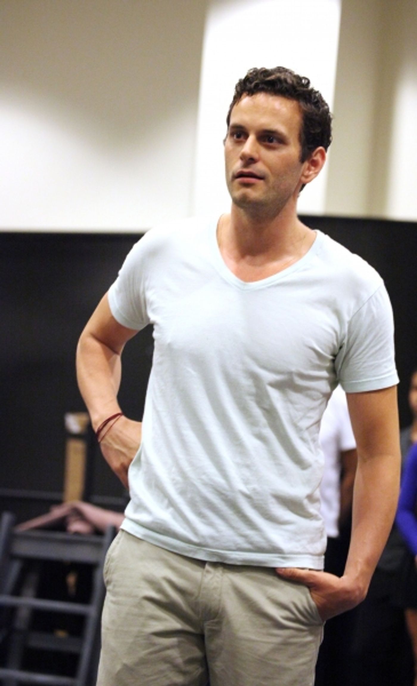 Photo Coverage: In Rehearsal with the Cast of CHAPLIN!  Image