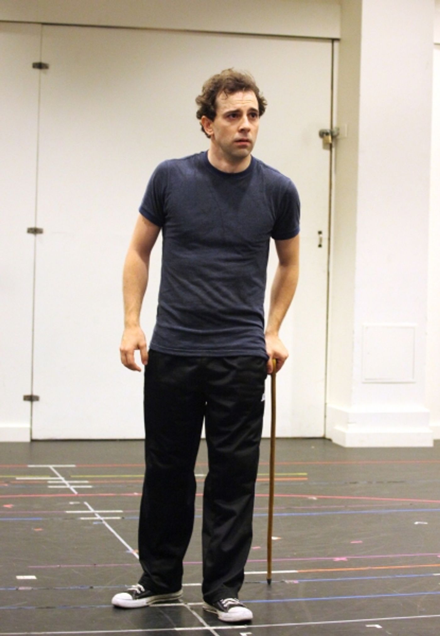 Photo Coverage: In Rehearsal with the Cast of CHAPLIN!  Image