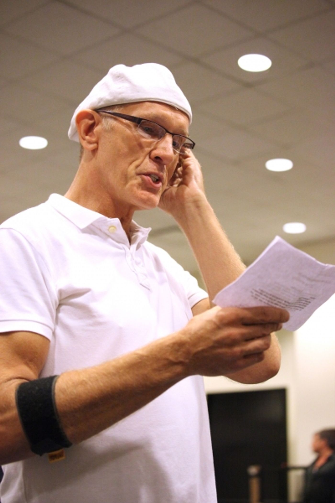 Photo Coverage: In Rehearsal with the Cast of CHAPLIN!  Image