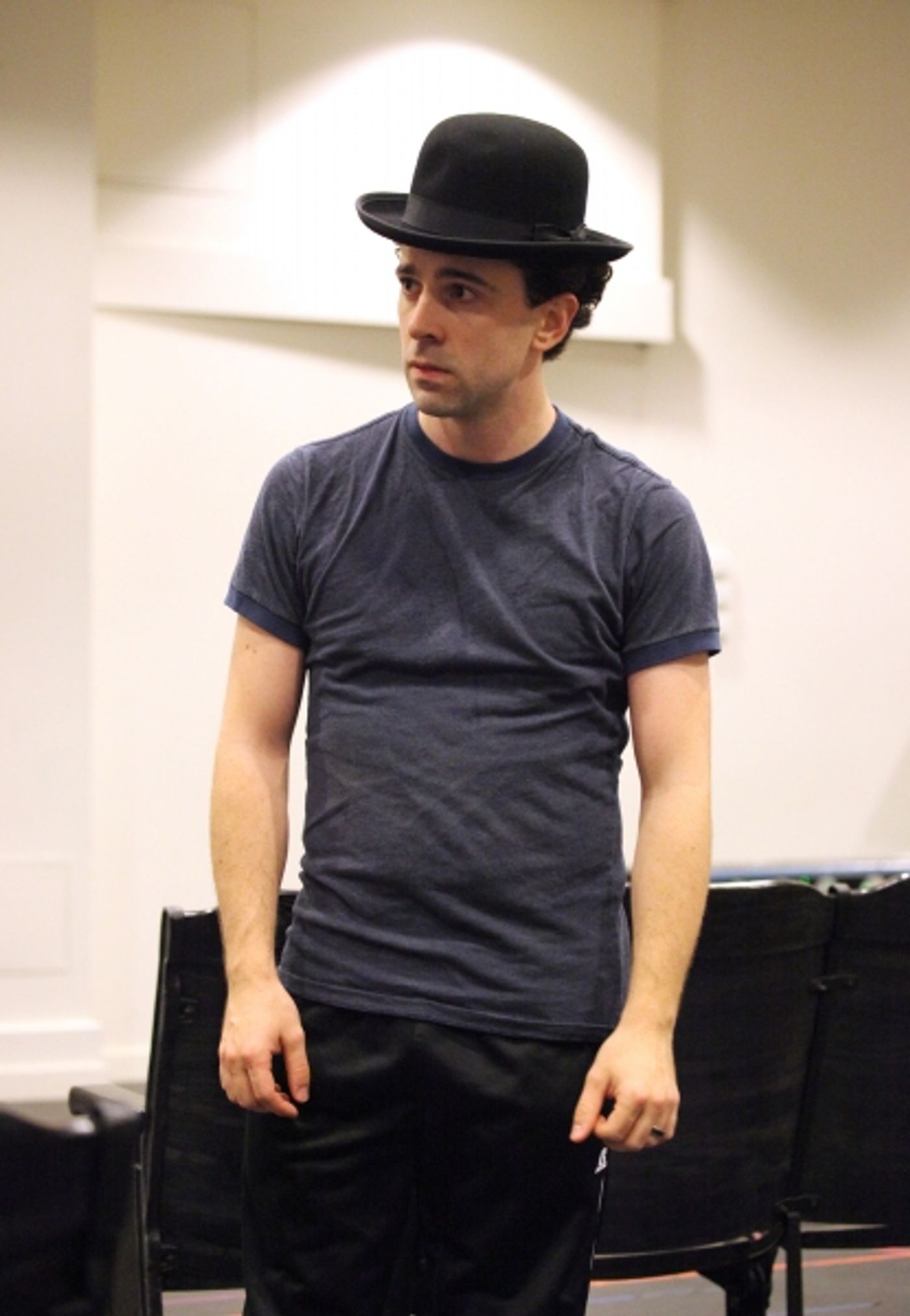 Photo Coverage: In Rehearsal with the Cast of CHAPLIN!  Image