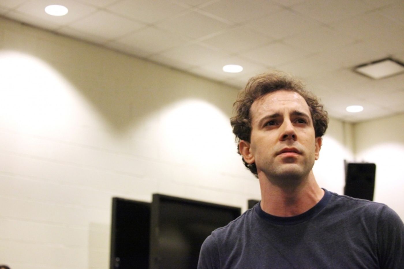 Photo Coverage: In Rehearsal with the Cast of CHAPLIN!  Image