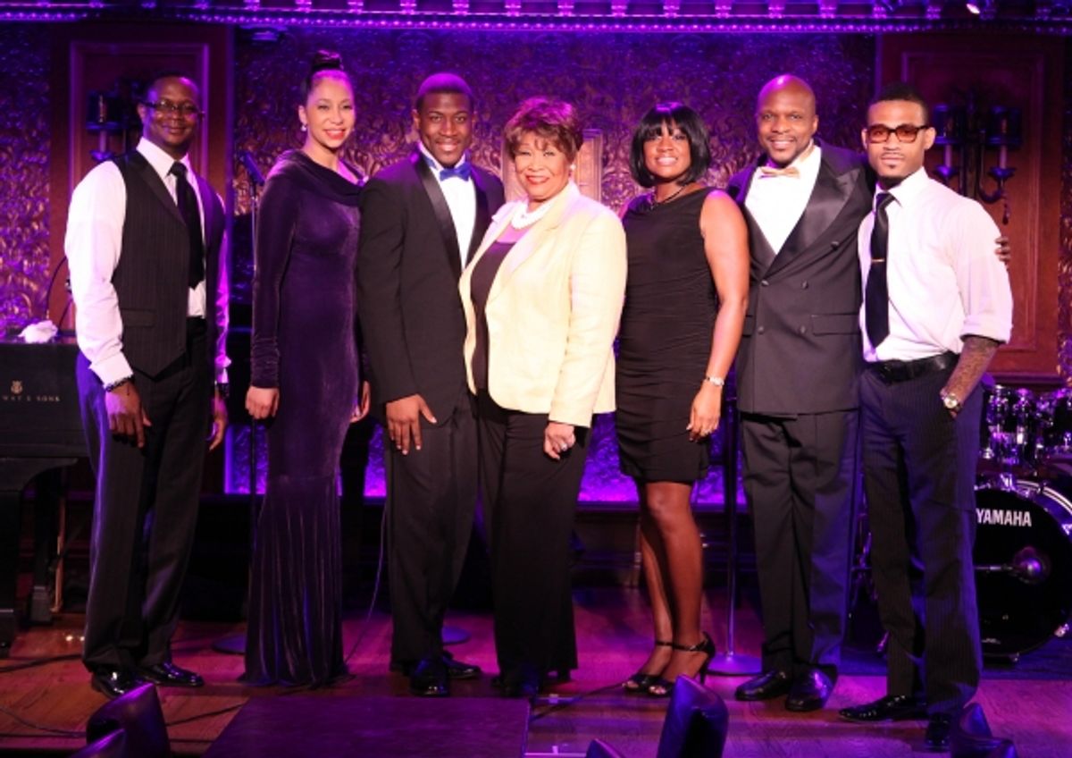 Musico Group SING, HARLEM, SING! and Vy Higginsen performing at the 54 Below press preview on August 7, 2012 in New York City at 
