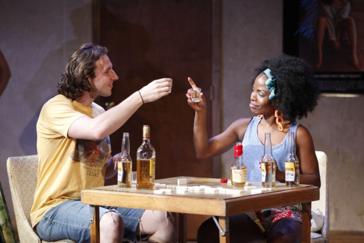 Brandon Coffey and Marsha Stephanie Blake at 