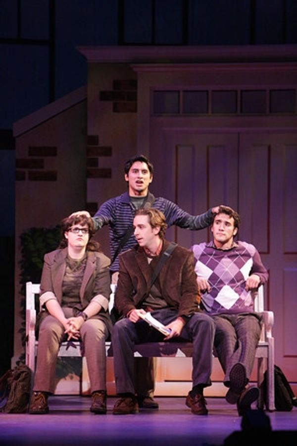 Robert Ariza, Dani Young, Skyler Adams and Matthew Amira Photo