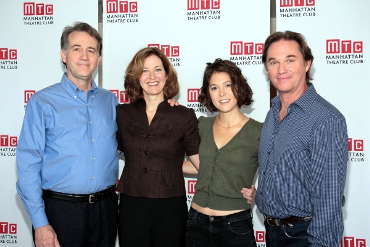 Boyd Gaines, Kathleen McNenny, Maite Alina, Richard Thomas at 