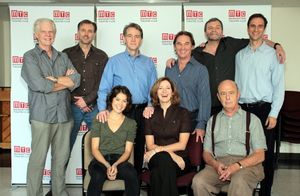 front: Maite Alina, Kathleen McNenny, Gerry Bamman, back: Michael Siberry, Randall Newsome, Boyd Gaines, Richard Thomas, John Procaccino, James Waterston @ BroadwayWorld front: Maite Alina, Kathleen McNenny, Gerry Bamman, back: Michael Siberry, Randall Ne Photo