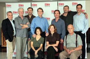 front: Maite Alina, Kathleen McNenny, Gerry Bamman, back: Doug Hughes, Michael Siberry, Randall Newsome, Boyd Gaines, Richard Thomas, John Procaccino, James Waterston @ BroadwayWorld front: Maite Alina, Kathleen McNenny, Gerry Bamman, back: Doug Hughes, Michael Siberr Photo