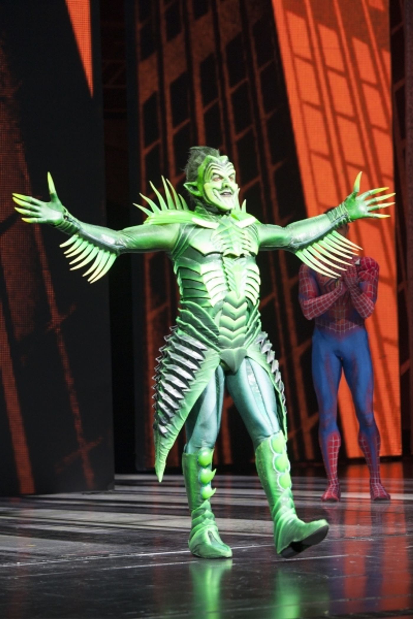 Photo Coverage: Robert Cuccioli Takes First Bow as SPIDER-MAN's 'Green Goblin' Image