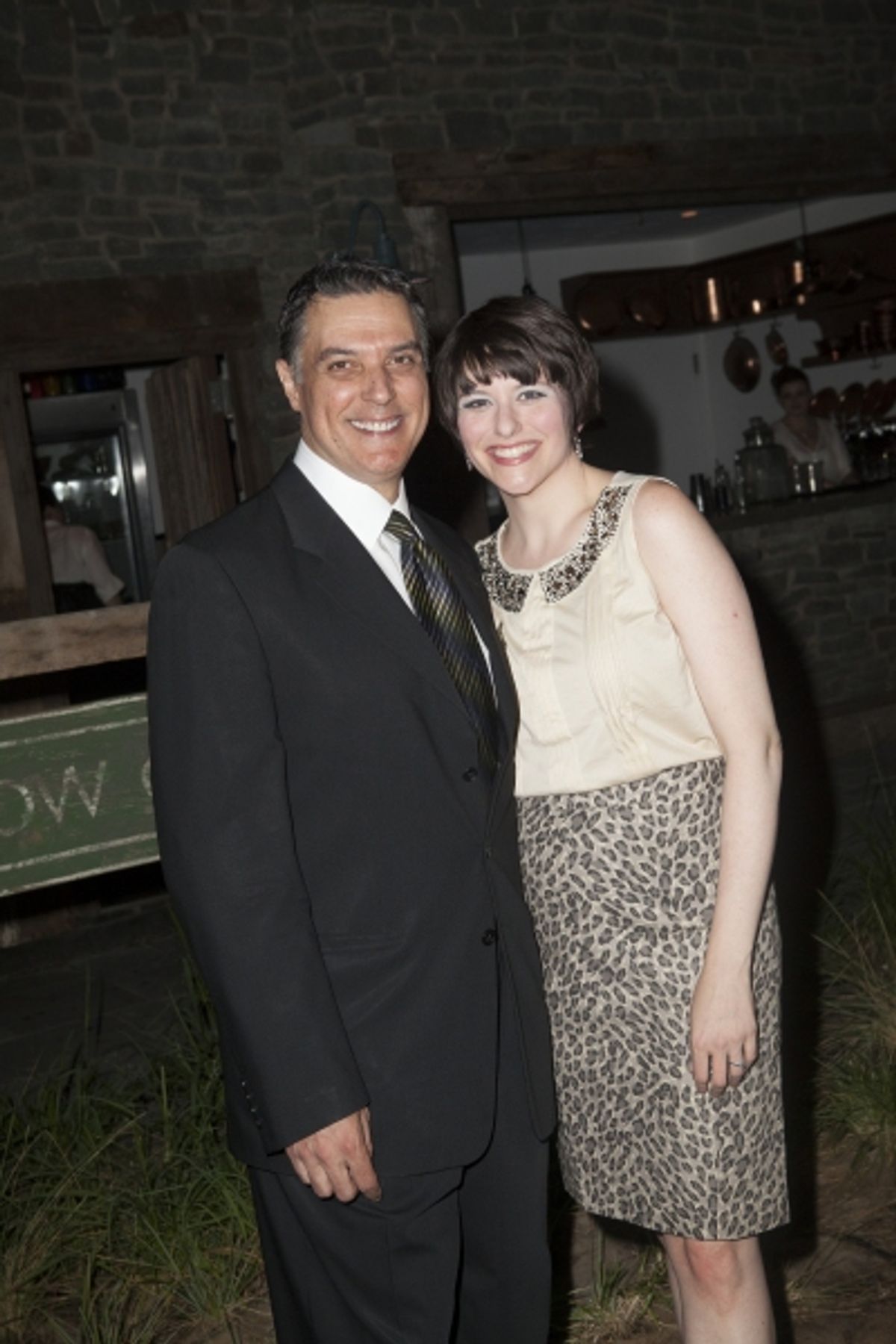 Robert Cuccioli and his wife at 