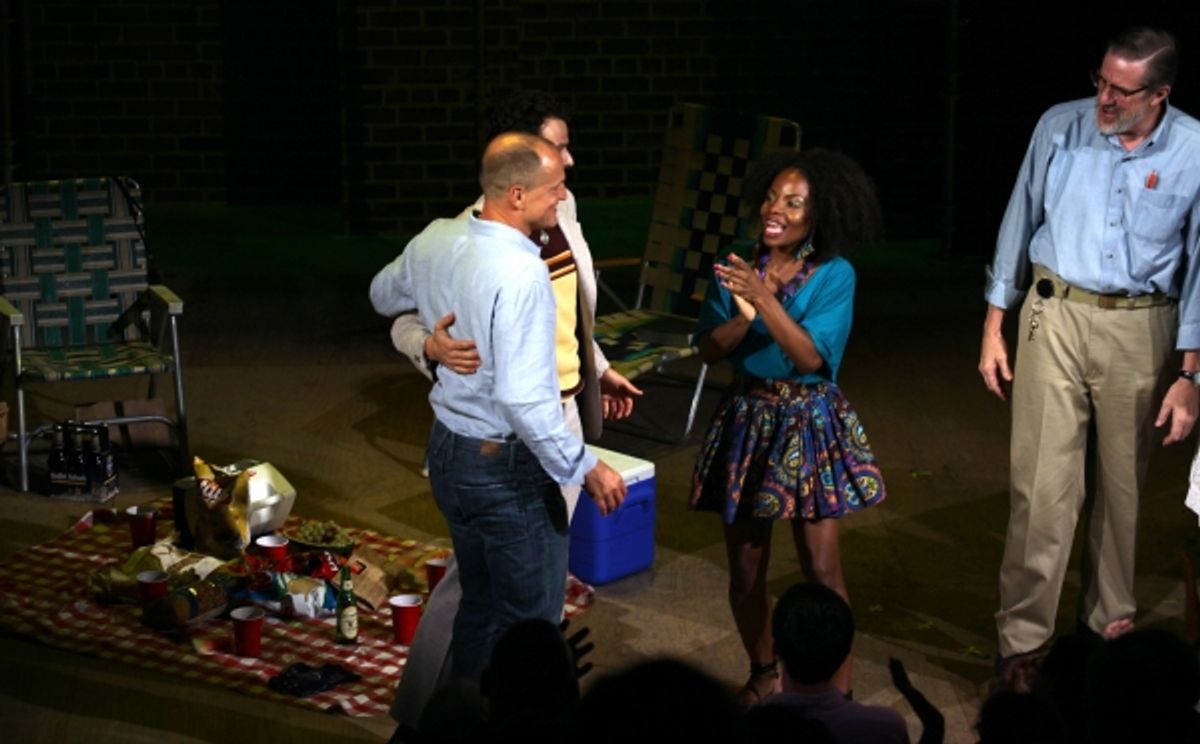 Lee Osorio, Marsha Stephanie Blake, Woody Harrelson & Nick Wyman at 