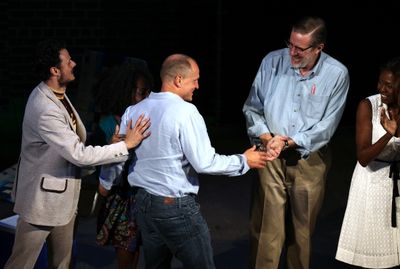 Lee Osorio, Marsha Stephanie Blake, Woody Harrelson, Nick Wyman & Shamika Cotton Photo