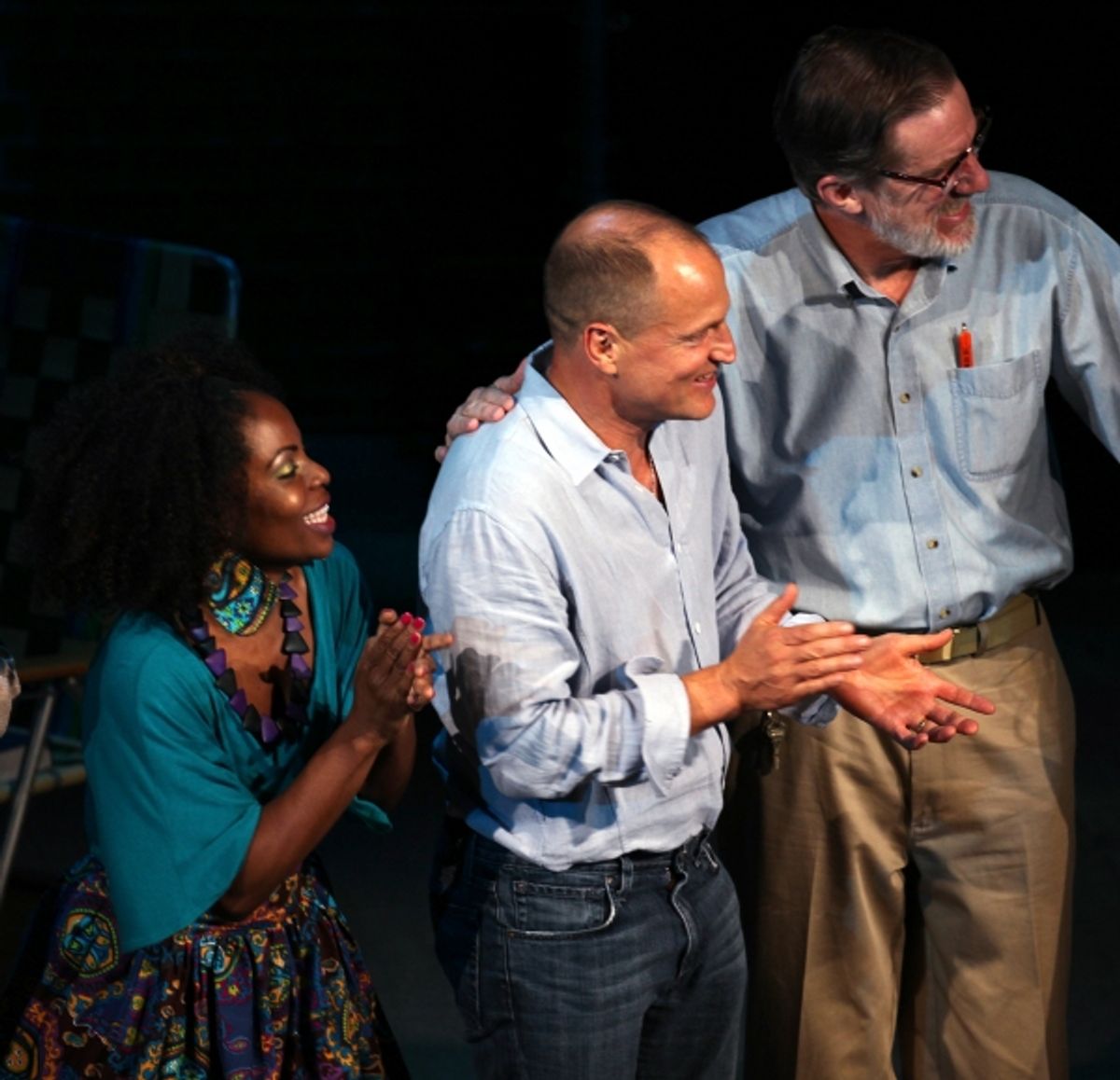 Lee Osorio, Marsha Stephanie Blake, Woody Harrelson & Nick Wyman at 