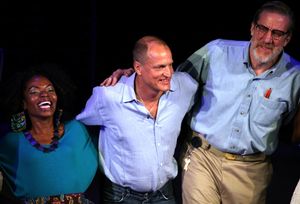 Marsha Stephanie Blake, Woody Harrelson & Nick Wyman Photo