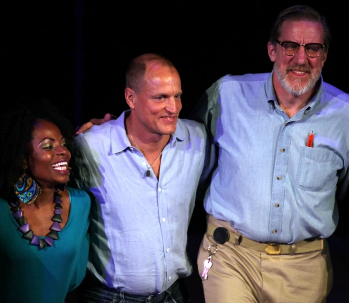 Lee Osorio, Marsha Stephanie Blake, Woody Harrelson & Nick Wyman at 