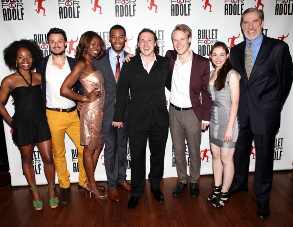 Marsha Stephanie Blake, Lee Osorio, Shamika Cotton, Tyler Jacob Rollinson, Brandon Coffey, David Coomber, Shannon Garland and Nick Wyman at 