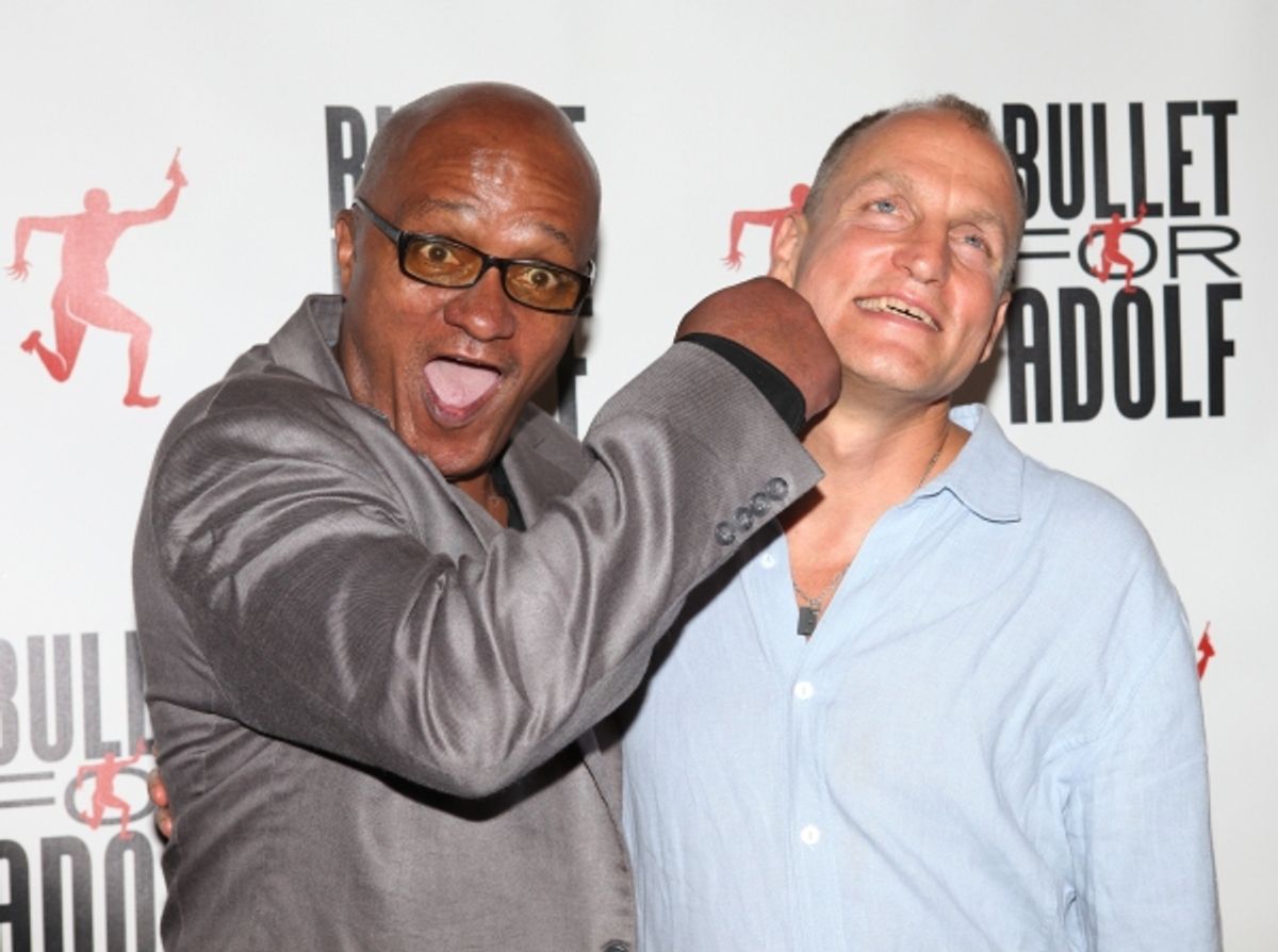 Frankie Hyman & Woody Harrelson at 