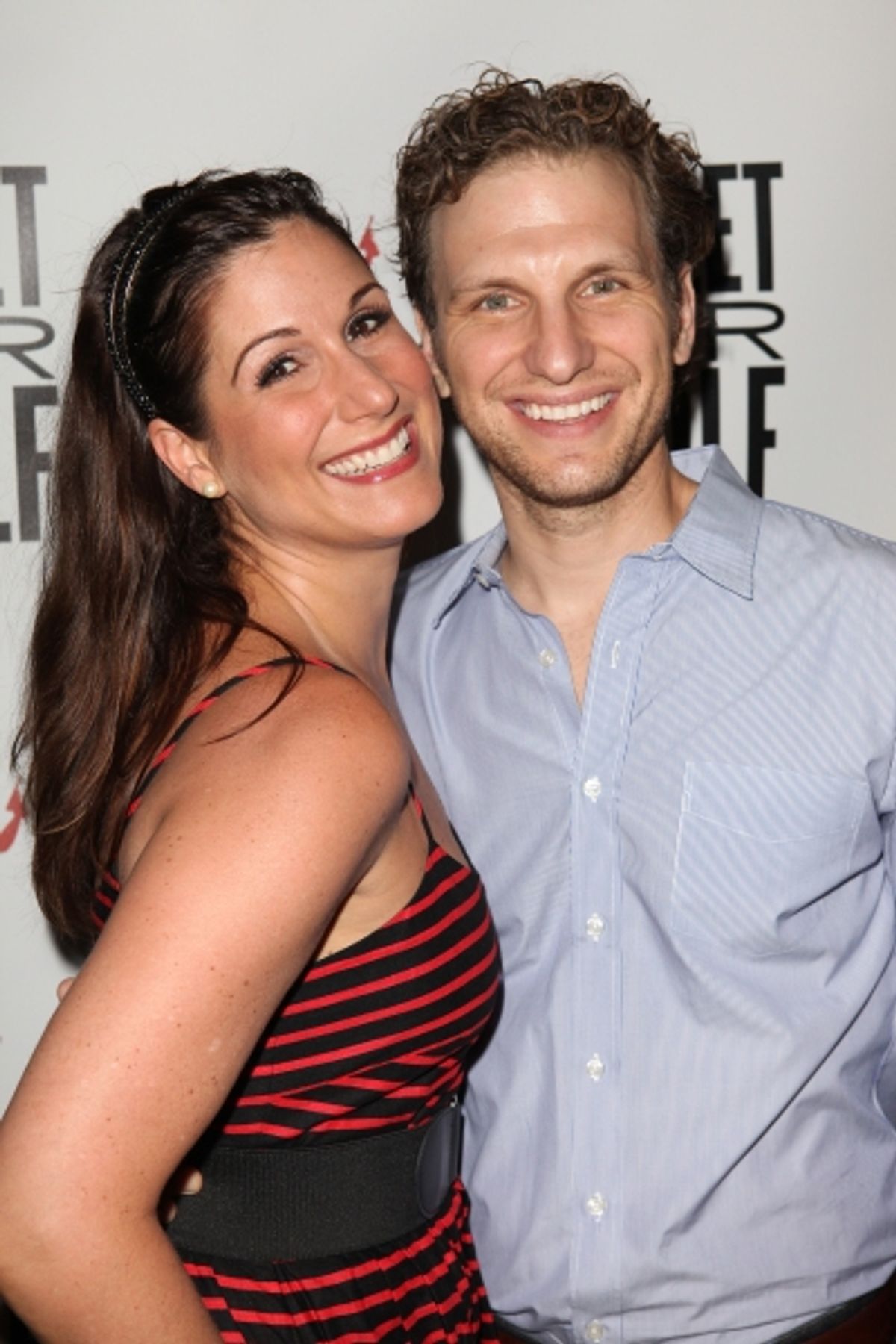 Stephanie J. Block & Sebastian Arcelus at 