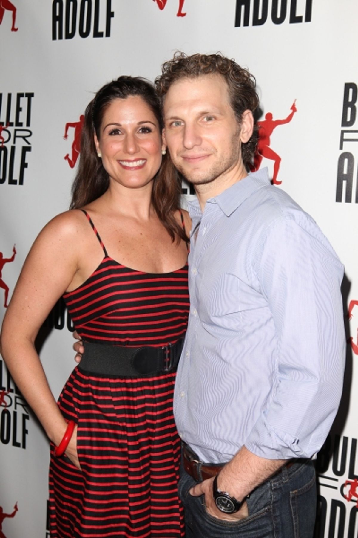 Stephanie J. Block & Sebastian Arcelus at 