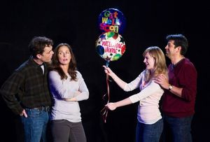 Mark Anderson Phillips as "James Dodd," Rebecca Dines as "Sarah Goodwin," Sarah Moser Photo