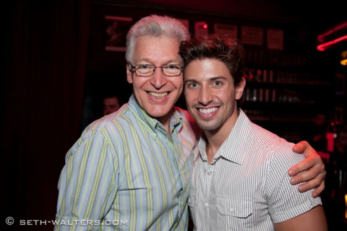 Tony Sheldon and Nick Adams
 at 