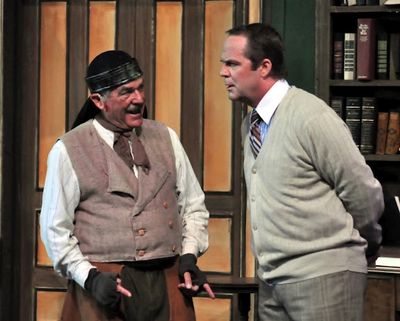 Harold "Jerry" Walker as Alfred P. Doolittle and Rick Hilsabeck  Photo