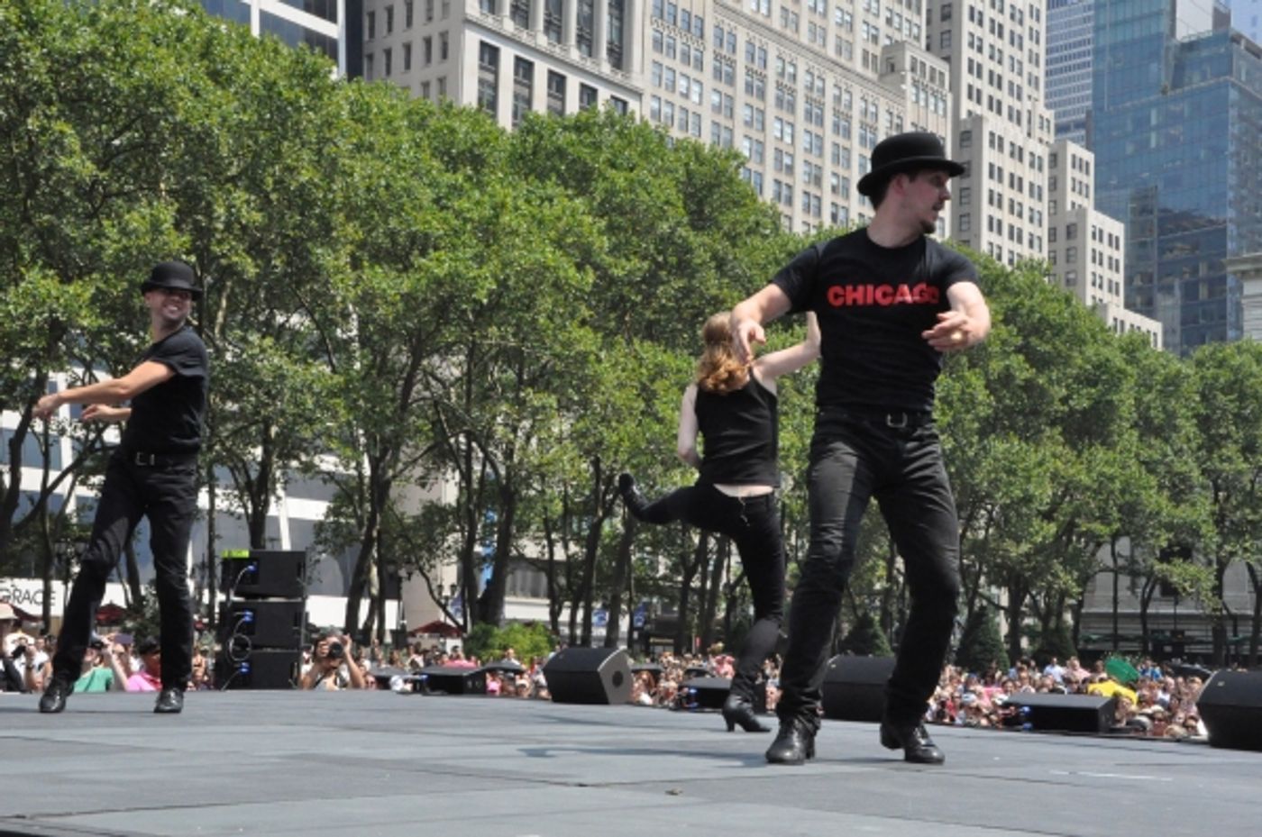Photo Coverage: NEWSIES, REBECCA and More Perform at Broadway in Bryant Park!  Image