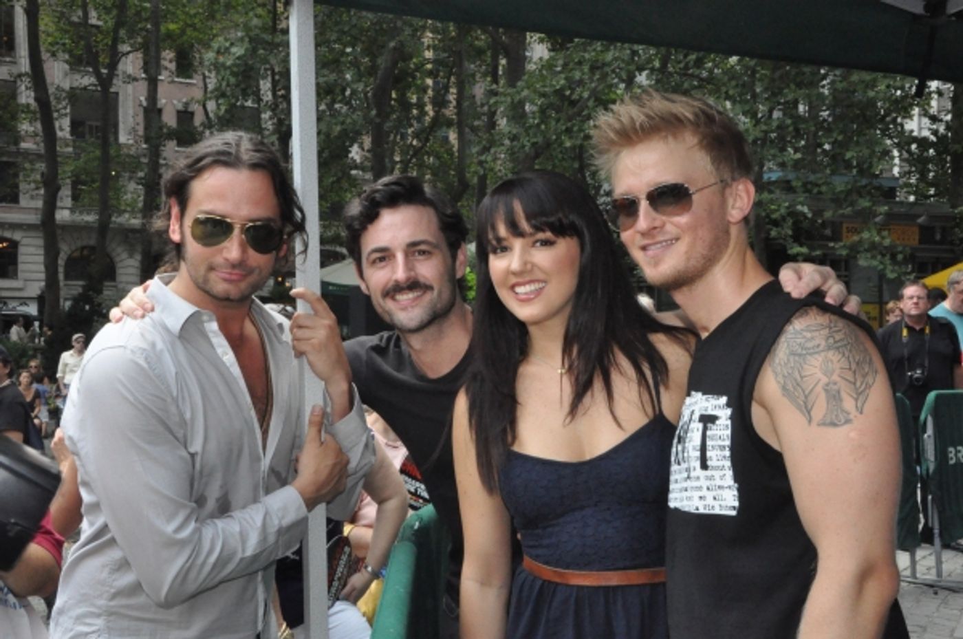 Photo Coverage: NEWSIES, REBECCA and More Perform at Broadway in Bryant Park!  Image