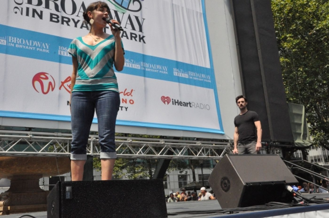 Photo Coverage: NEWSIES, REBECCA and More Perform at Broadway in Bryant Park!  Image