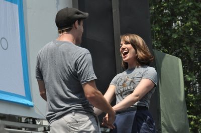 Corey Cott and Kara Lindsay Photo