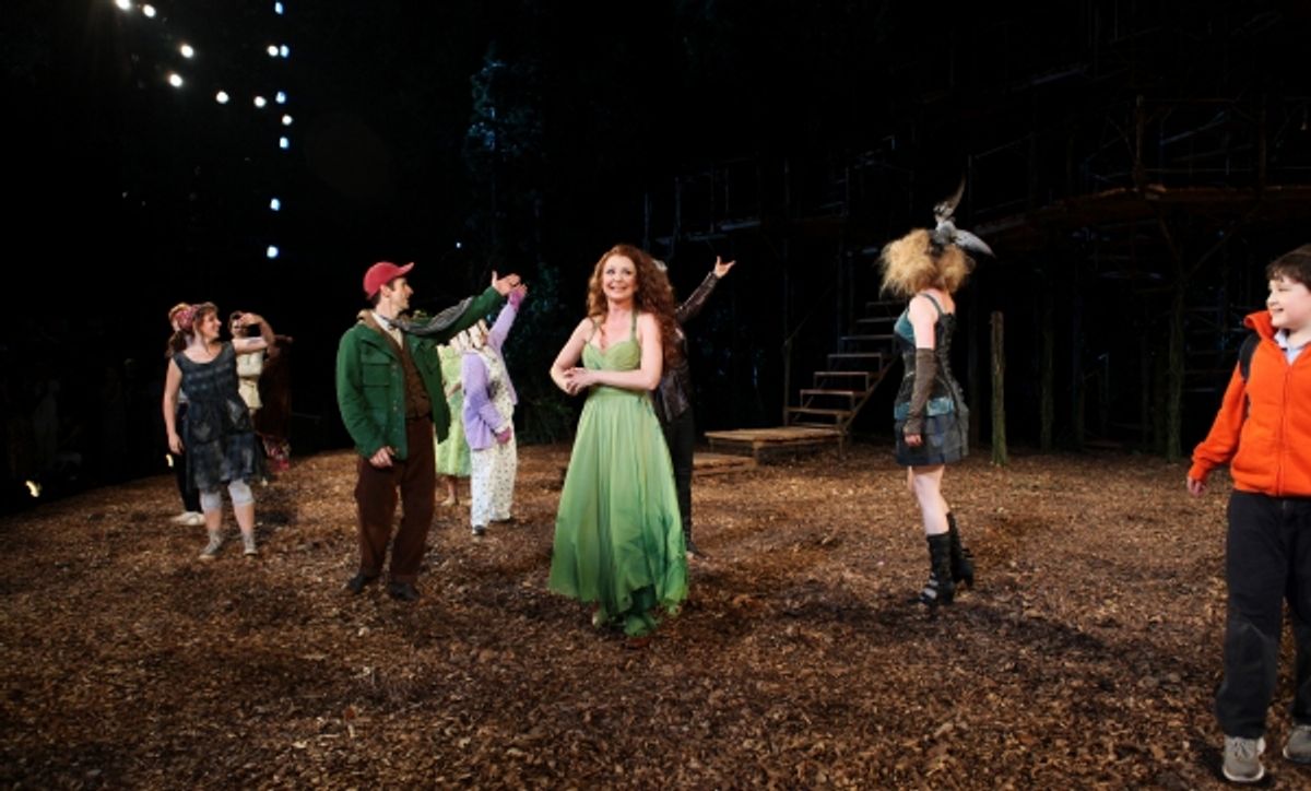 Jessie Mueller, Denis O'Hare, Donna Murphy & Jack Broderick at 