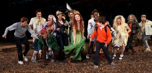 Gideon Glick, Ivan Hernandez, Jessie Mueller, Tina Johnson, Ellen Harvey, Bethany Moo Photo