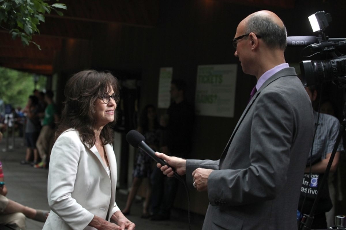 Sally Field & Richard Ridge
 at 