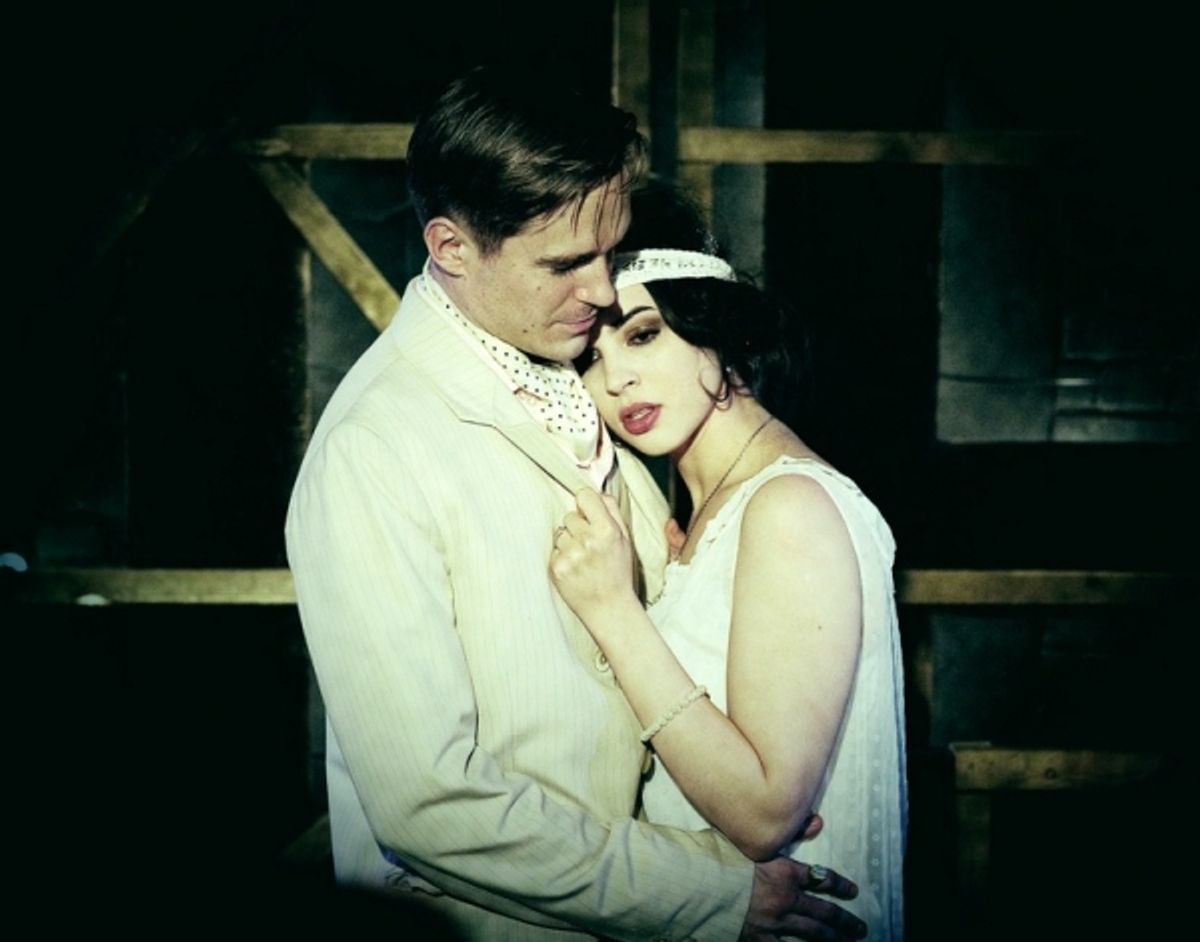 Sean Browne (Gatsby) and Matilda Sturridge (Daisy) at 