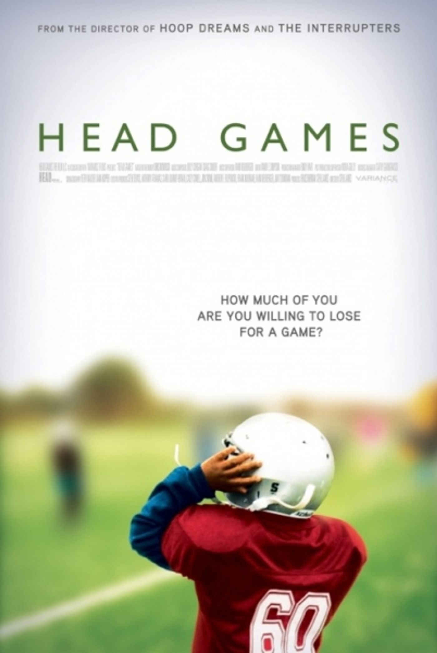 Photo Flash: Steve James' HEAD GAMES Documentary Releases New Poster Photo Flash: Steve James' HEAD GAMES Documentary Releases New Poster Image